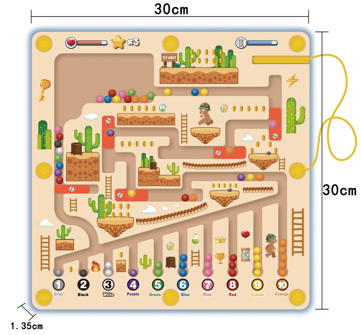 マグネットパズル